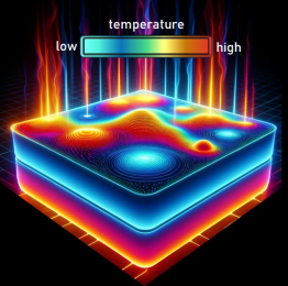 Highly sensitive, multiparametric thermal history phosphor based on an Eu(BTC) architecture